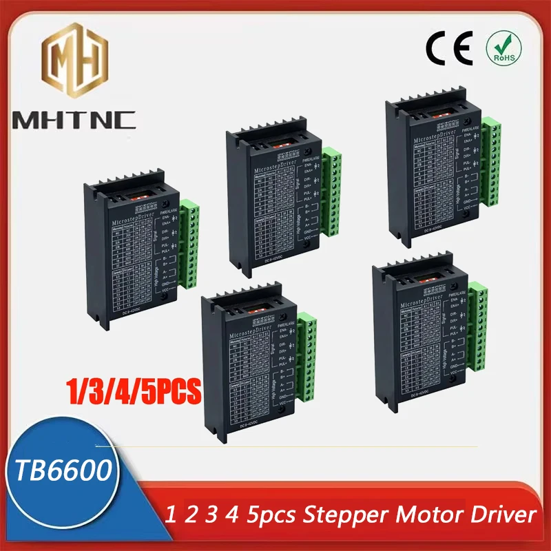 NEMA 17/23 TB6600 upgrade 42/57 stepper motor driver control board 0.5-3.5A driver board module