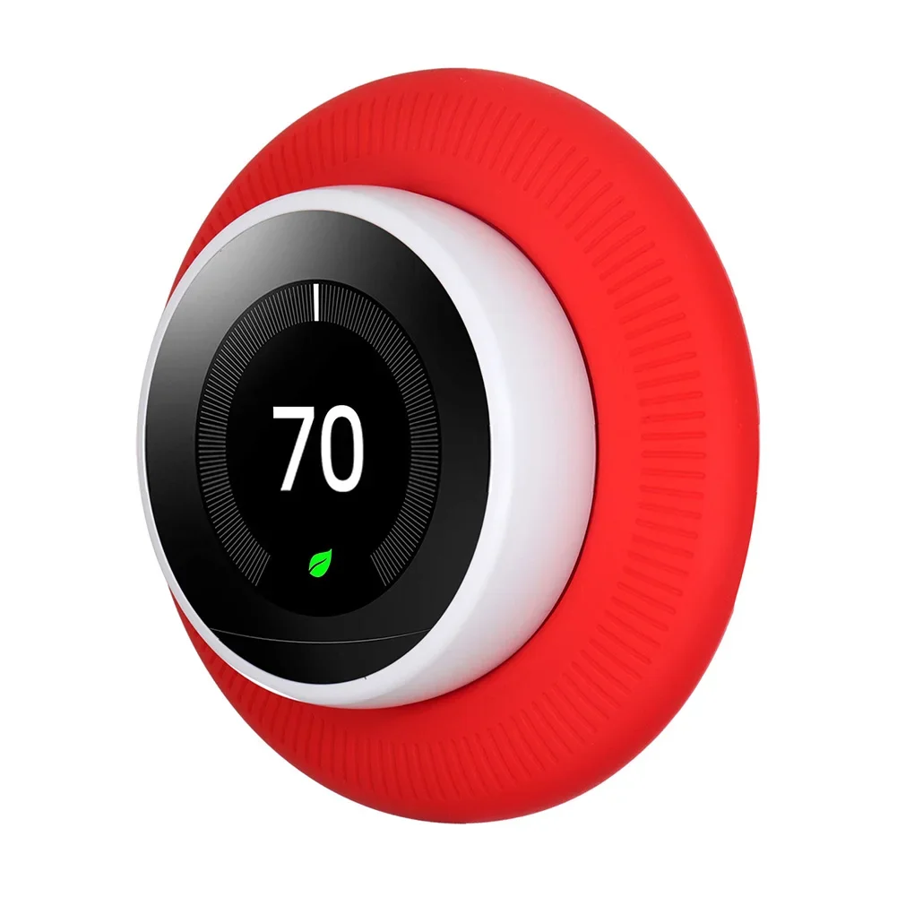 Thermostat Silicone Cover Nest Thermostat Case Display Brightness Light Brightness Manual Measurement Modern Look