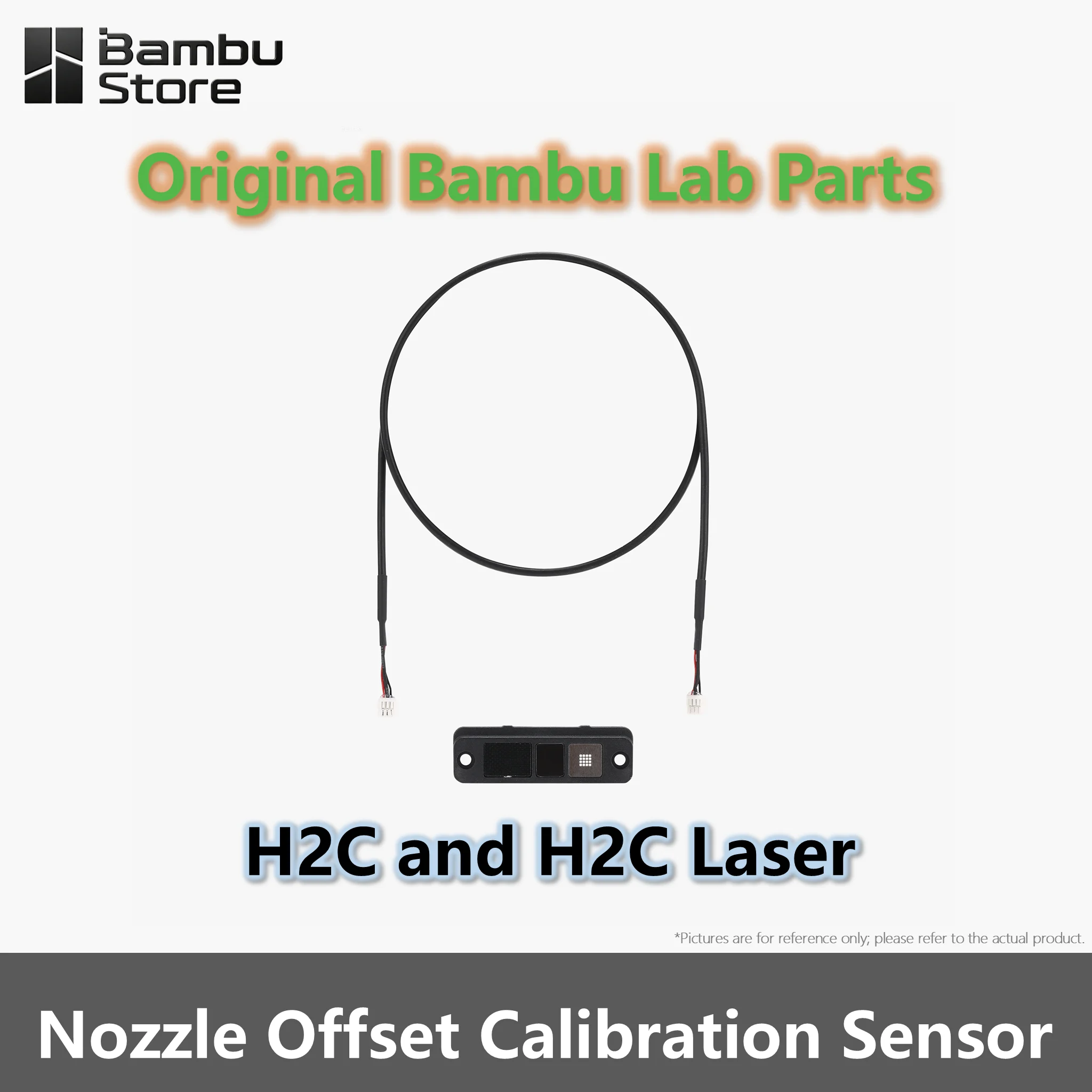 Original Bambu Lab H2C Nozzle Offset Calibration Sensor, XY Offset Heatbed Sensor for 3D Printer Nozzle Calibration Alignment