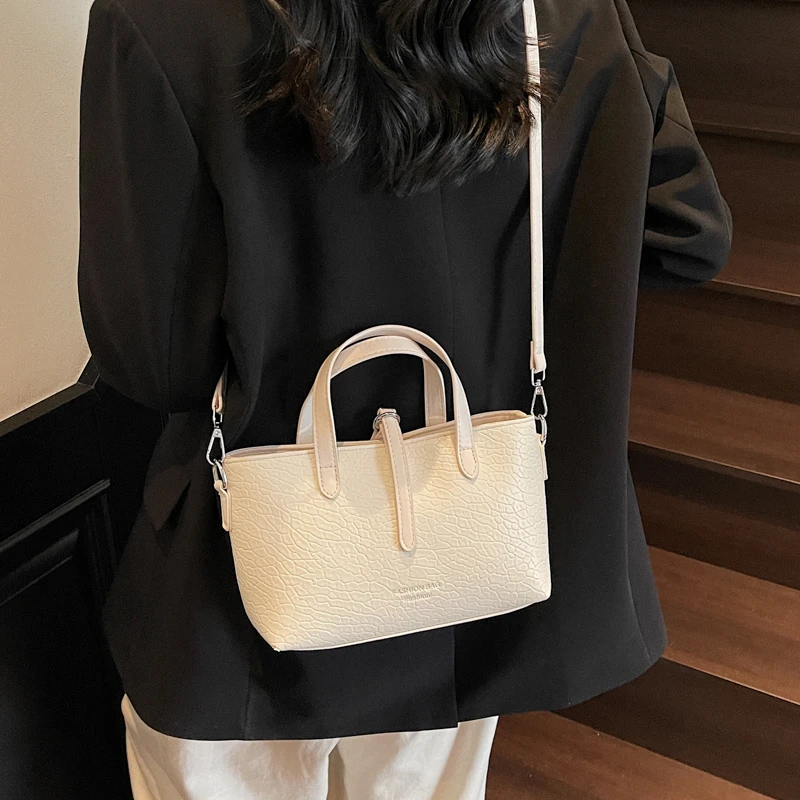 

Женская модная элегантная кожаная сумка через плечо, роскошная дизайнерская сумка через плечо, классическая сумка-тоут для офисного стиля