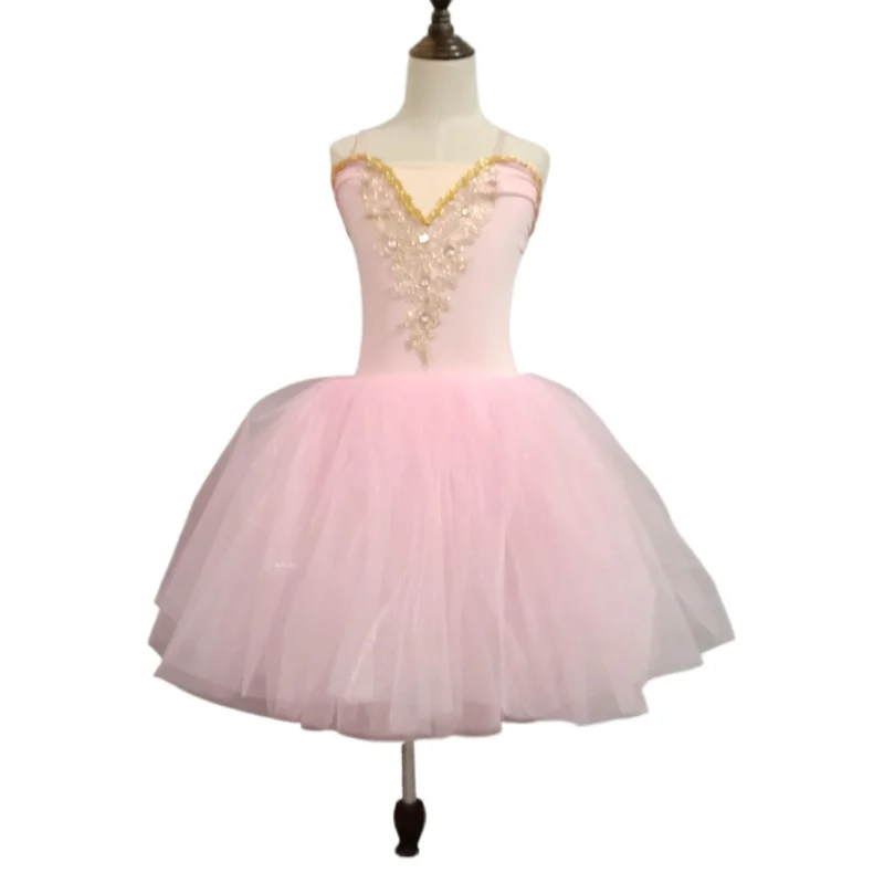 Nieuwe Meisjes Balletdansrok Voor Kinderen Professioneel Balletkostuum Tutu Rok