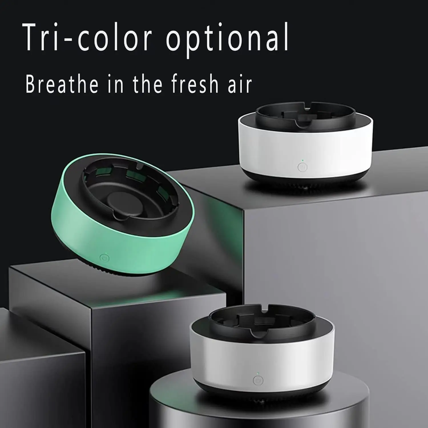 Intelligent Ashtray Air Purifier for Indoor Living Room Office Car Multi Filtration Removes Smoke Odor Passive Smoking Removal