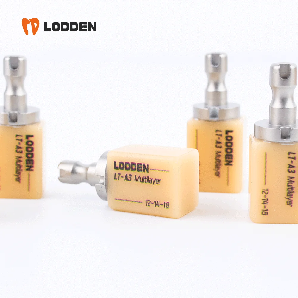 

LODDEN Hybrid Ceramic Multilayer Composite Resin Ceramics for Sirona System CAD CAM LT for Dental Lab Material