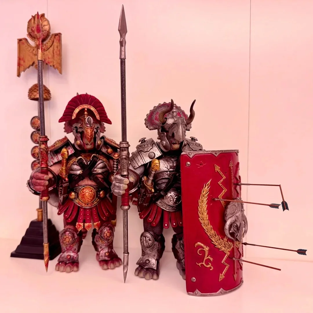 

Axytoys динозавр Battlefield трицератопс легион 7 дюймов масштаб 1/12 фигурка в американском стиле Коллекционная игрушка орнамент