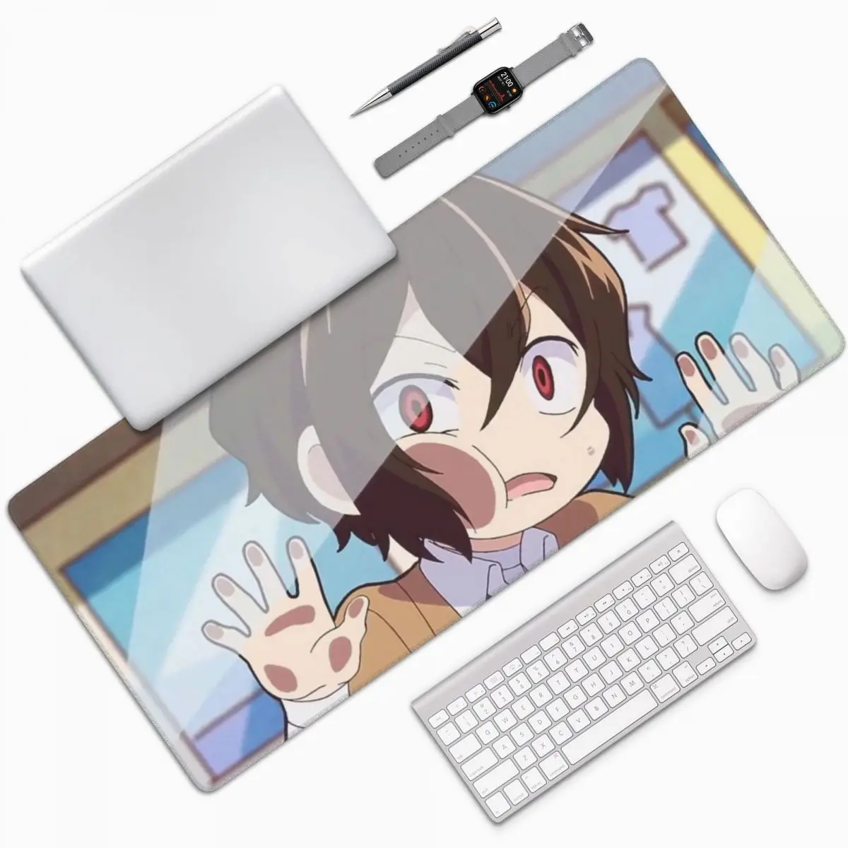 Anime Bungo Stray Dogs Large Mouse Pad Computer Keyboard Mouse Mat Gaming PC Laptop Desk Mat Office Accessories Table Mats