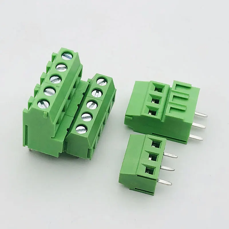 128HL-3.81mm デュアルレベルPCB端子 - 高/低スタッカブル2P/3Pネジコネクタ/メーカー直販価格・数量割引