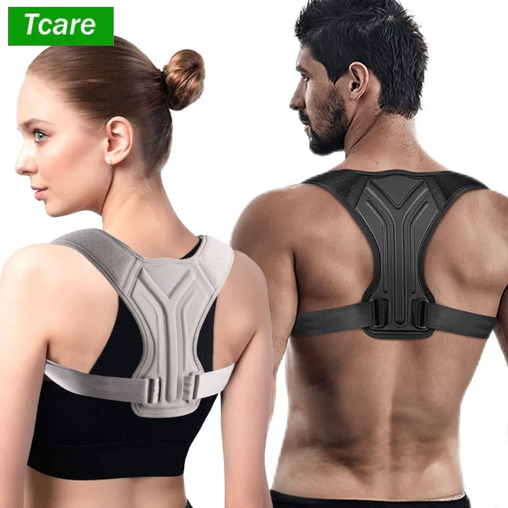 Posture Corrector Unisex Adjustable for Clavicle Support Providing Pain Relief for Neck Back Shoulder Reshape Your Body Unisex