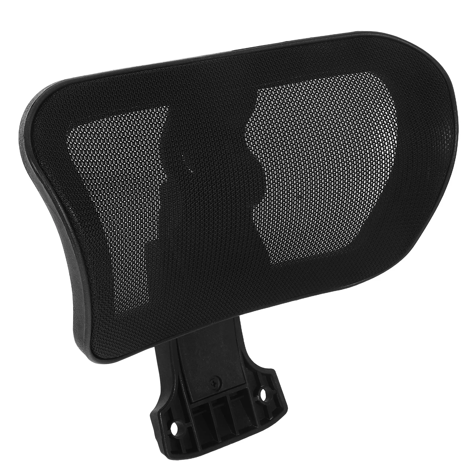 Adjustable Office Chair Headrest Mesh Neck Support Attachment Breathable Ergonomic Design for Computer Chair