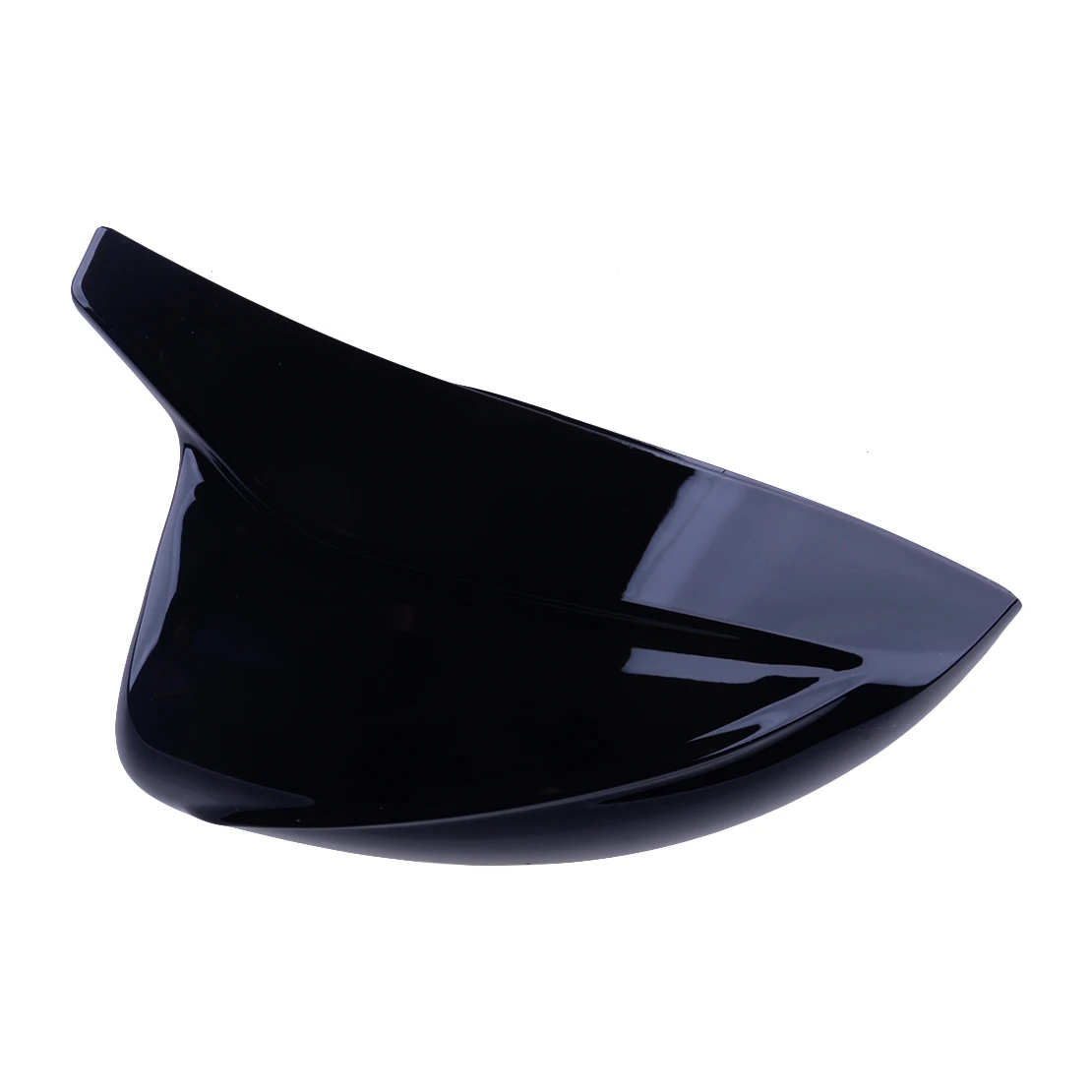 1 Pair Glossy Black ABS Car Exterior Side Rear View Wing Mirror Cover Cap Fit for Audi A3 S3 2020 2019 2018 2017 2016 2015 2014