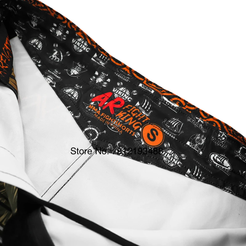 MMA Shorts Tiger Lion Printing Men Fight Shorts Kick Boxing Grappling Kickboxing Grappling Pants Quick Dry Martial Arts Clothes