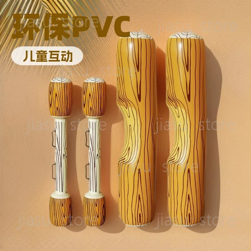 

Inflatable wood grain stick inflatable logging boat PVC inflatable pairing water sports water play wooden boat new