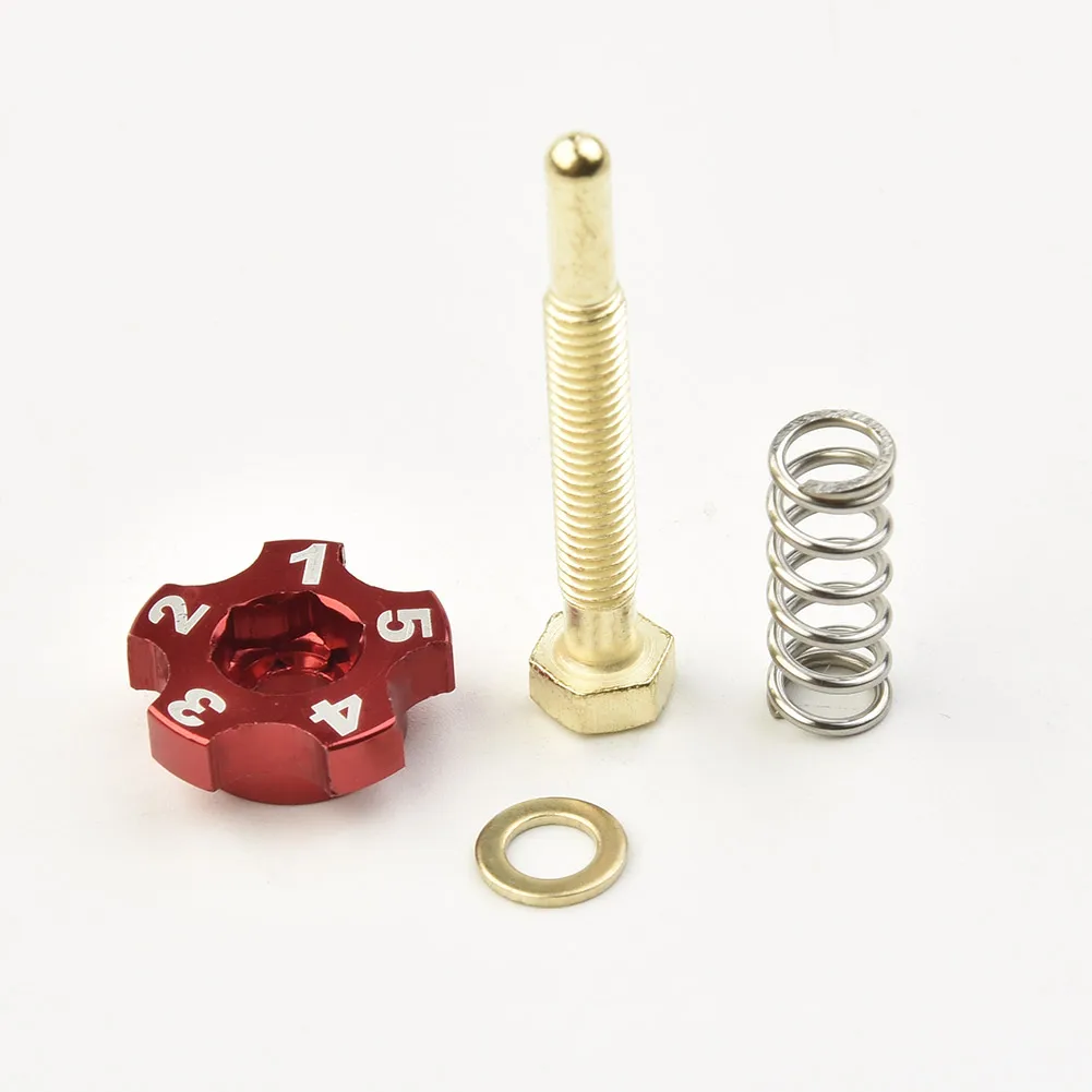 Kit Idle Speed Adjuster Screw Idle Speed Adjustment Screw Red Set Spring Idle Speed Adjuster Screw For PWK 28/30/32/34mm