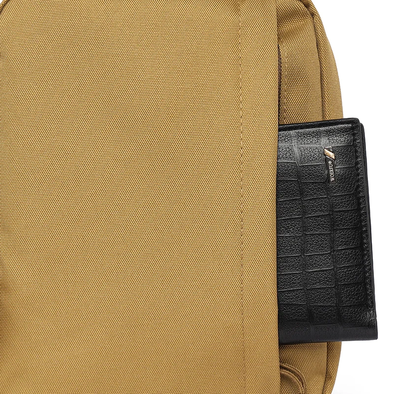 Taktische Umhängetasche für Herren – Leichte Brusttasche zum Wandern & Camping, mit sicheren Reißverschluss-Aufbewahrungstaschen – Detail 6