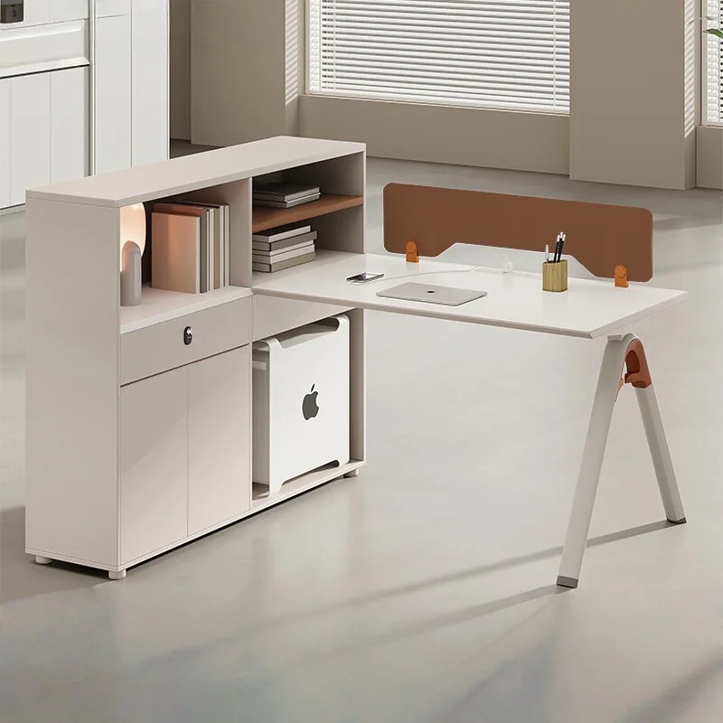 

Staff Office Desk and Chair Combination Four-person Office Staff Finance Desk Simple Modern Staff Desk Screen Workstation