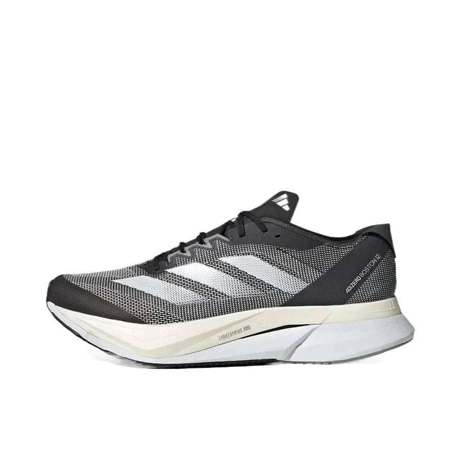 Adidas Original Adizero Boston 12 Men's German Training Board Comfortable, Breathable, Shock-absorbing Running Shoes