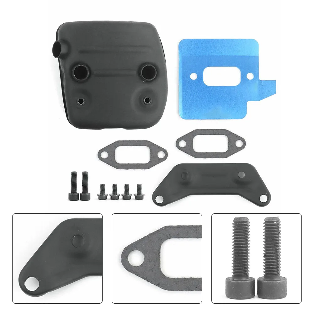

Chainsaw Muffler Support and Gasket Kit for Models For 362 365 371 372 372XP Offering Long Lasting Functionality