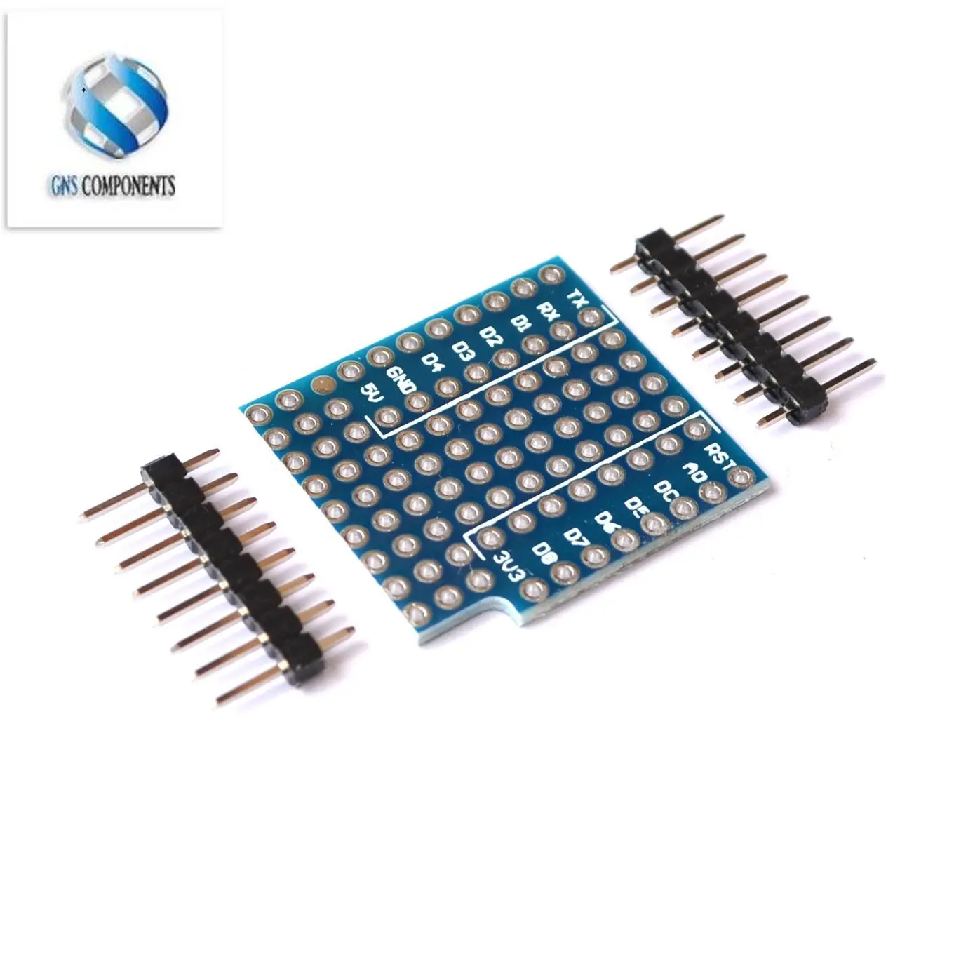 ProtoBoard Shield for  D1 mini double sided perf board Compatible