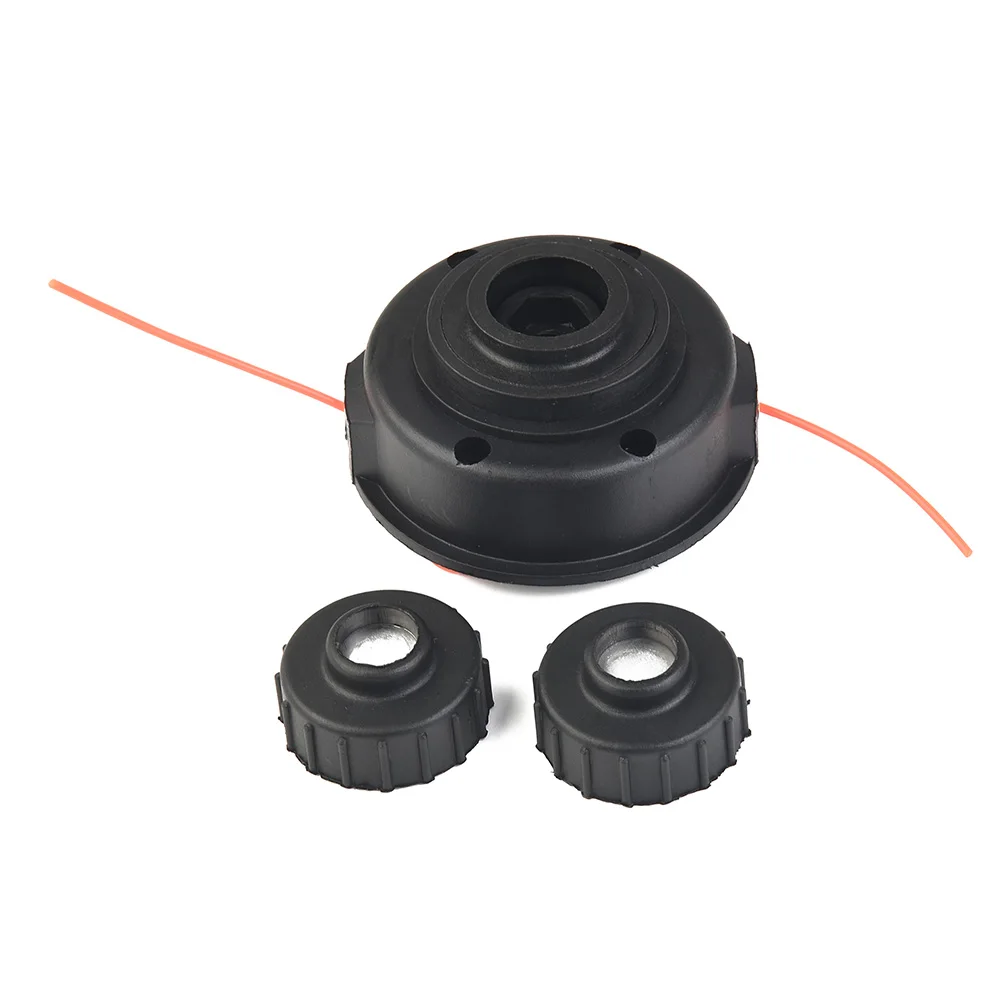10mm Trimmer head Grass cutter Parts Set Spring Accessories Bump feed Double line Line spool Plastic Practical