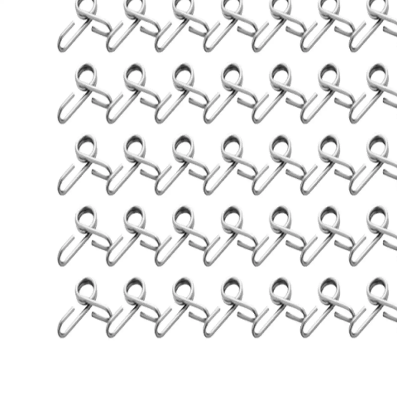 50x Fiberglass Fence Post Clips Hardware Easy Installation Outdoor Farm Rust Resistant Agriculture Equipment Parts Cable Clamps
