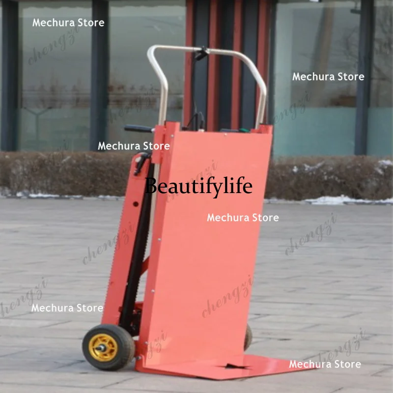 A81 Powerful Tool Climbing Carts Fully Automatic Ultra-quiet Crawler Electric Climbing Carts Cargo Handling Business Vervoer