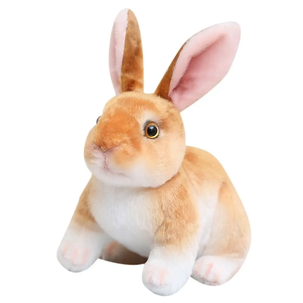 

Подарок Kawaii, реалистичная имитация длинных ушей, кролик, плюшевая игрушка, мягкая кукла, реалистичные игрушки