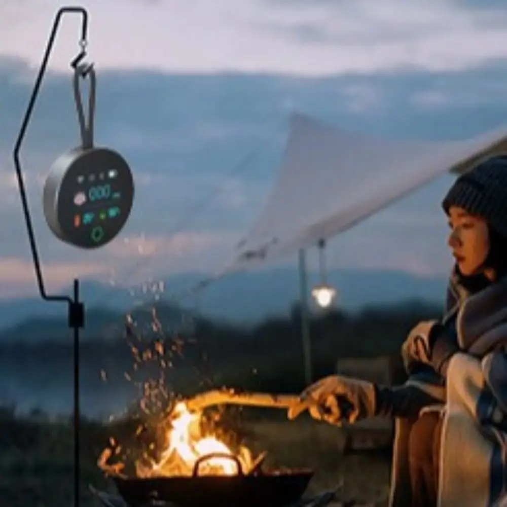 

Портативный детектор угарного газа 3-в-1 с магнитным креплением, монитор качества воздуха и влажности, 1000 мАч, для путешествий