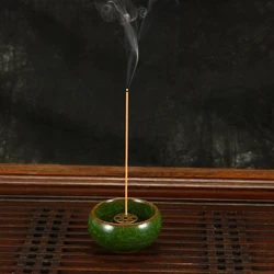 Ceramics Incense Burner Alloy Copper Incense Holder Aromatherapy Incense Burner Insence Box Ash Burner Home Decoration