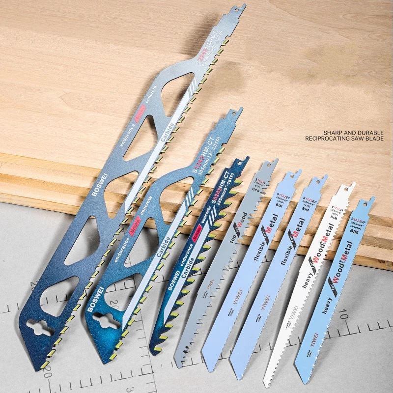 Reciprocating Jig Saw Blades Saber Saw Handsaw Multi Saw Blade For Cutting Wood Metal Stone Renovator Power Tools Accessories