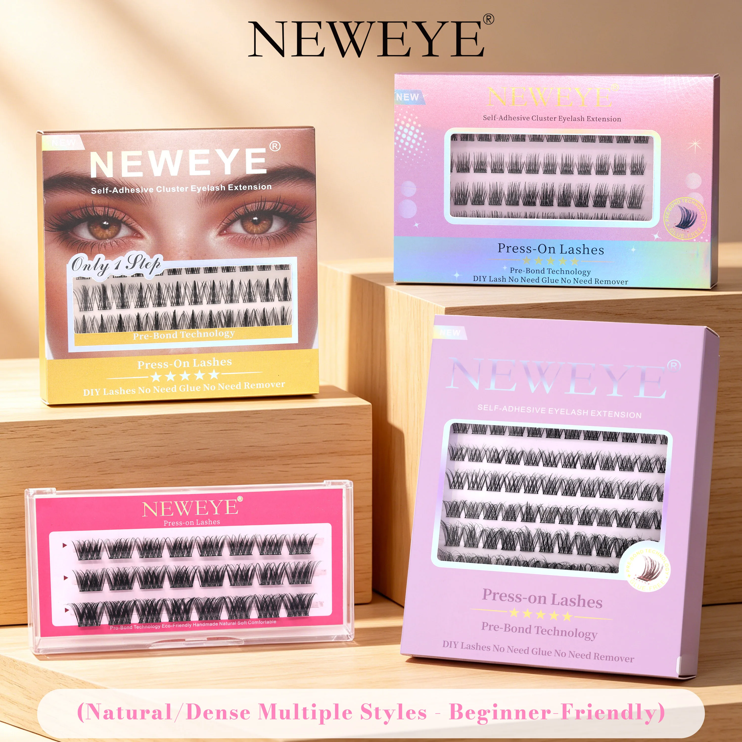 Eyelash Extension No 10 - NE Series NE05 New Packing 6Rows