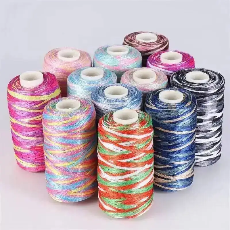 الصيف ميرسيريزيد حزام مسطح الموضوع النعال جوفاء الموضوع اليدوية DIY محبوك هوك قبعة صيفية حقيبة بخطاف قبعة الغزل 100 جرام