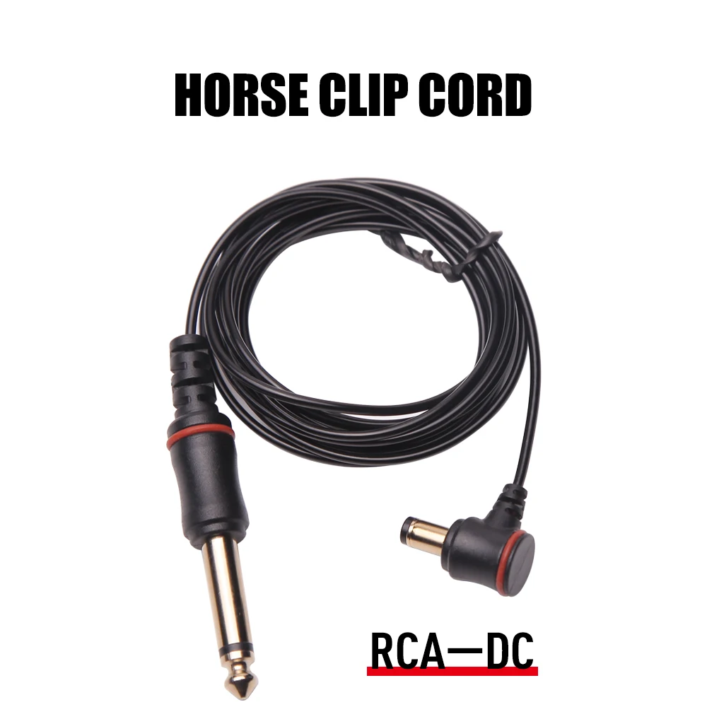 

Черный силиконовый шнур RCA/DC 2 м, зажим провода для тату-машинки, ручка, специальные поставки оборудования для тату HYlab