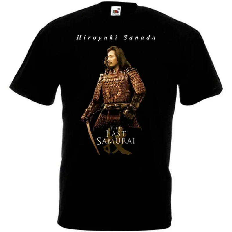 Hiroyuki Sanada The Last Samurai T-Shirt 100% Cotton O-Neck Summer Short Sleeve Casual Mens T-shirt Size S-3XL