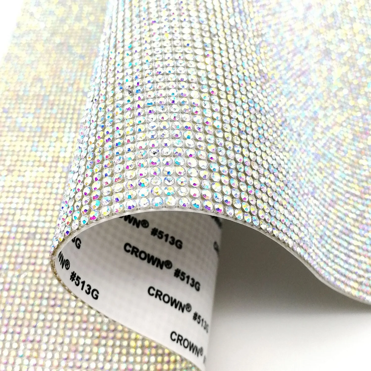 2 mm Bling Rhinestones Crystal Sheet Sticker, Self Adhesive Crystal Rhinestone Diamond Gem Sticker for Car Decoration, Clothing