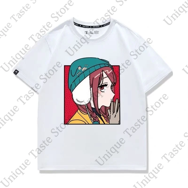 ‌Smoking Behind The Supermarket With You T Shirt Yamada Cartoon Print ‌T-shirt Men Women Comfortable Cotton Short Sleeve Tee Top