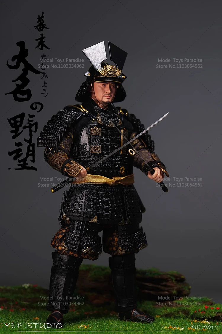 YepStudio เบอร์ 0010 1/12 ของเล่นสะสม Ken Watanabe ญี่ปุ่น Warring States Shogunate Daimyo Last Samurai 6 ''Action Figure