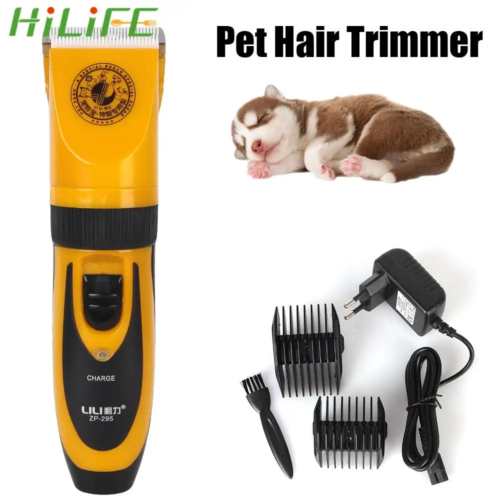 

Pet Hair Clipper Ceramic Blade for Rabbit Cat Puppy Grooming Clipper Cutter Haircut Trimmer Shaver Set Electric Scissors