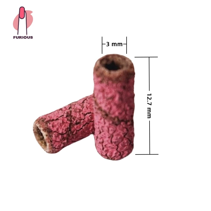 50Pcs 3mm 미니 샌딩 밴드 스테인레스 스틸 네일 드릴 비트 맨드릴 전기 매니큐어 액세서리 도구