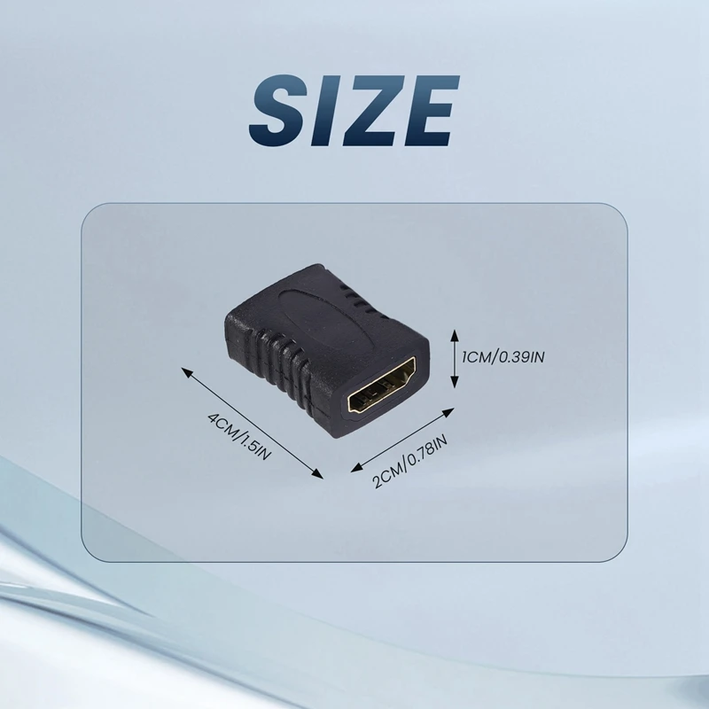 Nouveau couremplaçant adaptateur HDMI F/F femelle pour Hdtv