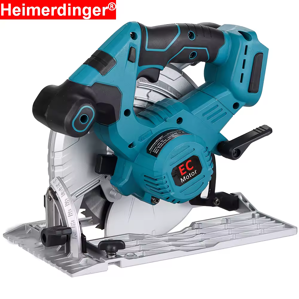 Аккумуляторная циркулярная пила Makita 18 В с внешним роторным двигателем, 7-1/4 дюйма, 40 зубьев, твердосплавное лезвие для дерева и камня.