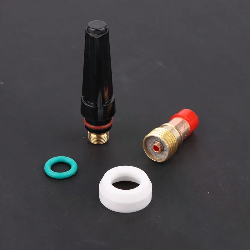 TIG Welding Torch Set  Glass Cup Kit Welding Nozzles Kit For WP-17/18/26 Welding Torch Accessories Soldering Supplies 10Pcs
