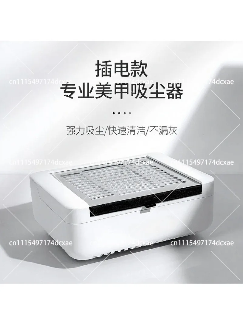 Professional Nail Dust Collector Vacuum Cleaner for Desk Manicure