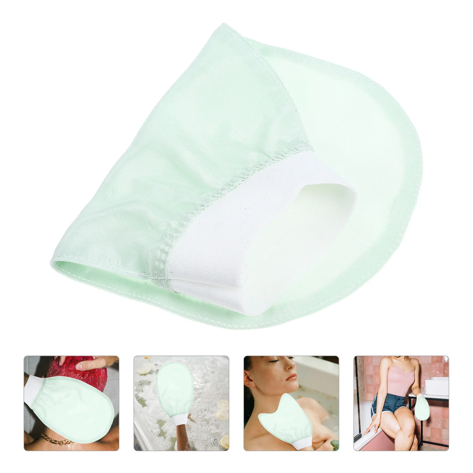 

Bath Scrubber Glove Exfoliating Mitt Lightweight Design Perfect for Home Hotel Dormitory Use Skin Cleaning Supplies
