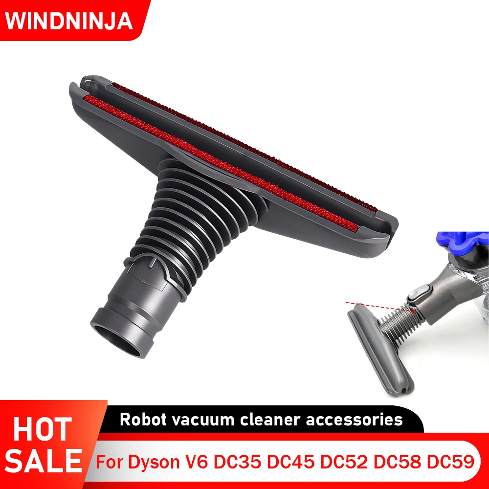 Cabeça de escova de colchão para dyson v6 dc35 dc45 dc52 dc58 dc59 dc62 dc48 acessórios de vácuo ampla cabeça de sucção peça de eletrodomésticos