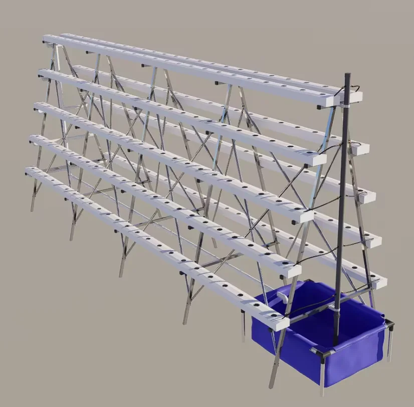 High Quality Hot Selling Commercial Hydroponics Vertical NFT PVC Pipe