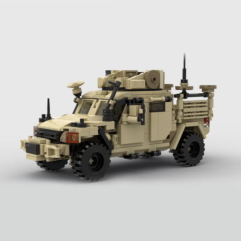 

MOC Military Series MXT-MV armored vehicle Building blocks Puzzle Toy Small Particle Splicing Set Holiday Birthday Gift