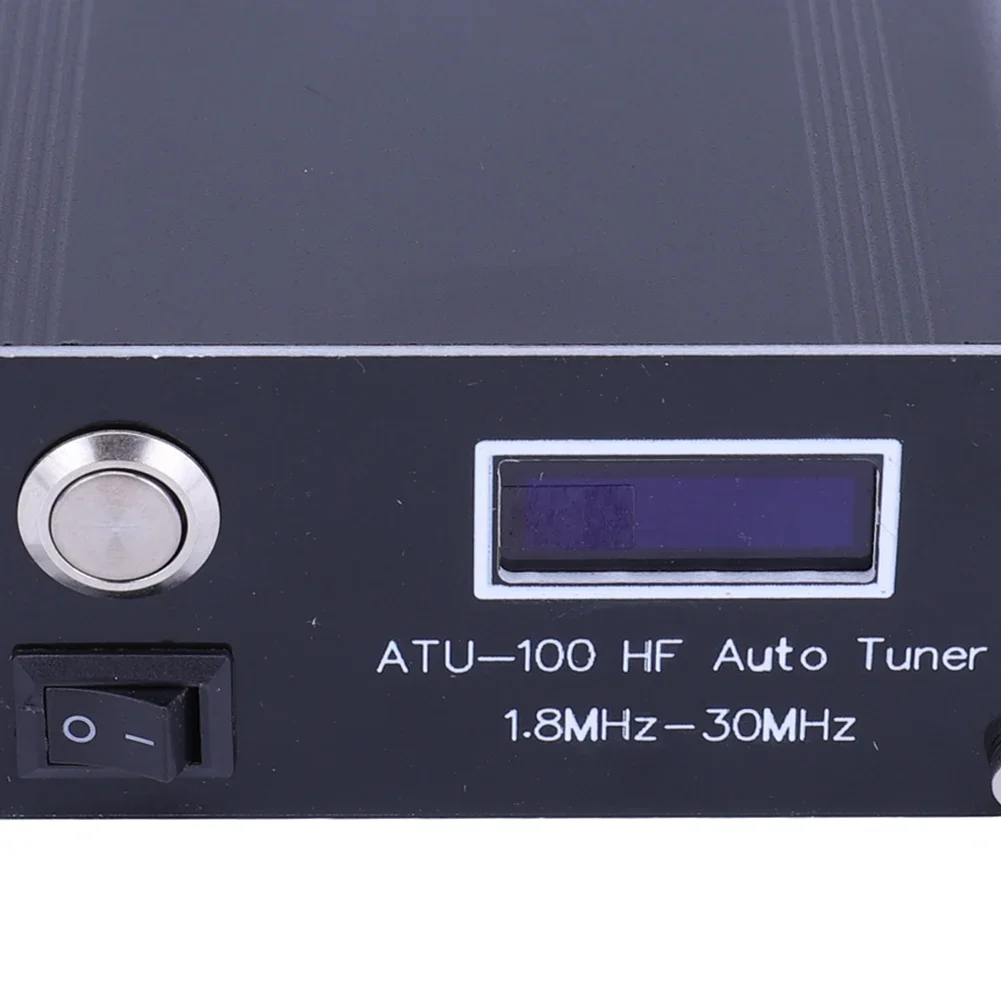 ATU-100 موالف هوائي صغير HF موالف هوائي V3.2 نسخة موالف هوائي تلقائي بواسطة N7DDC + 0.91 OLED موالف هوائي تلقائي