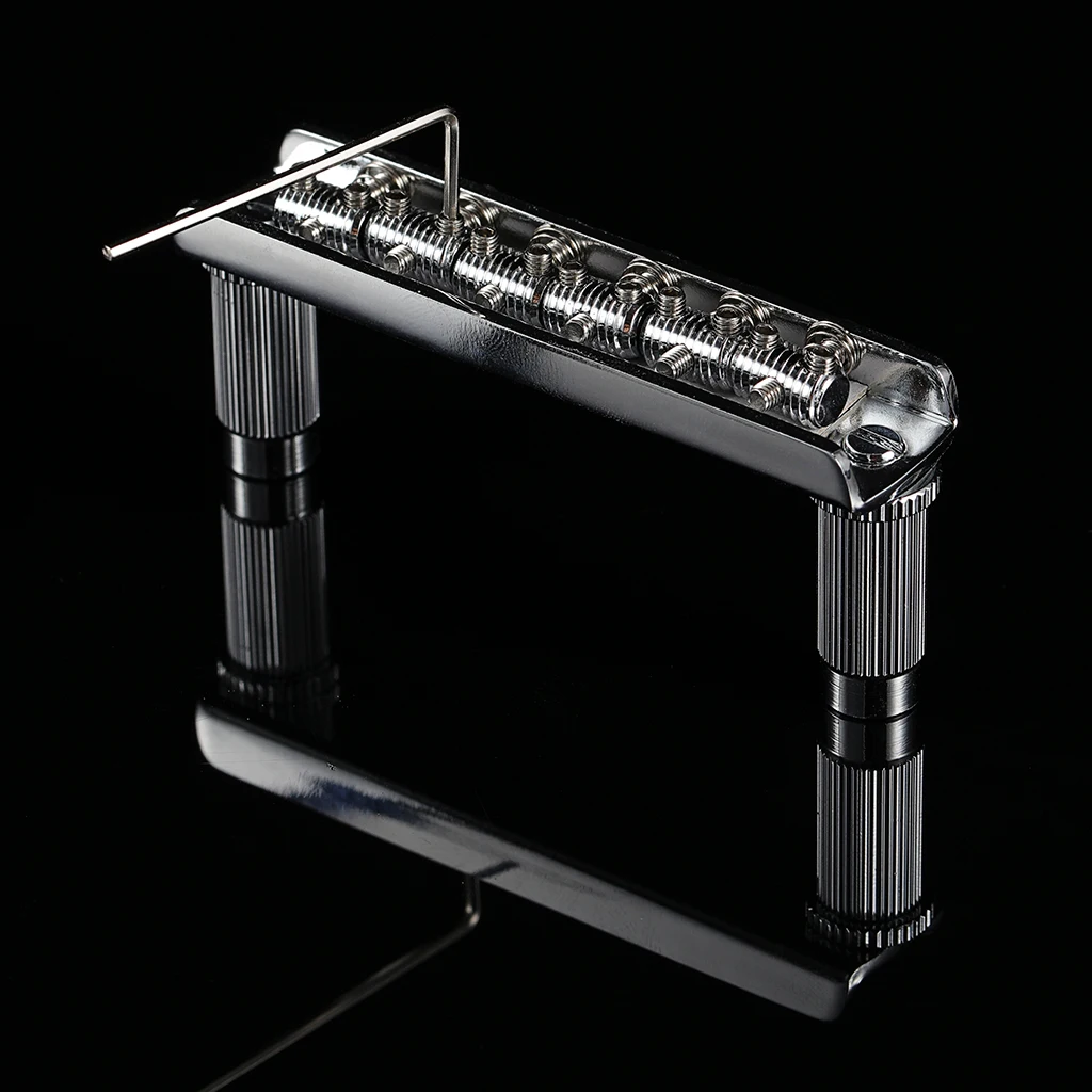 Bridge Ajustable con 6 Sillas para Guitarra Eléctrica: La Solución Definitiva para una Afinación Perfecta y Sostenida