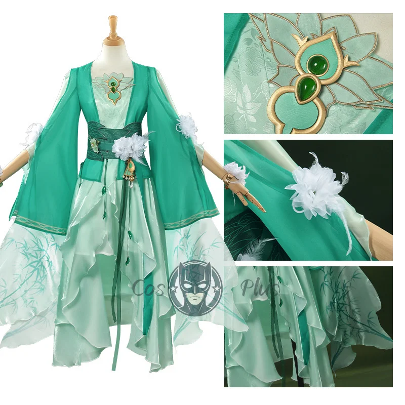 سلالة اليشم ‌   أزياء باجيو التأثيرية ‌   ملابس نسائية مثيرة أزياء هانفو أزياء تنكرية أنيمي مجموعة كاملة