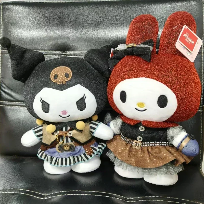 

Sanrio Kuromi My Melody Cinnamoroll Hello Kitty Steampunk Series Stuffed Plush Doll Throw Pillow Kid Birthday Gift Toy