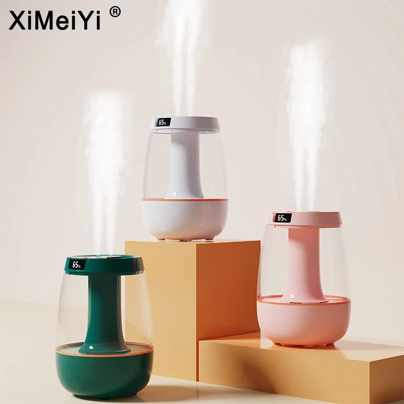 

Air humidifier, 3000ML Large Capacity, Household Air Humidifier, Humidity Monitoring, Nano-level Atomization, Warm Night Light.